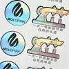 Adesivos Autoadesivos Podem Ser Personalizados com Logotipo, Rolo de Papel Revestido, Pvc Transparente Autoadesivo Impressão de Adesivo de Etiqueta Hot Stamping
