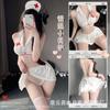 Lin Linting - Ropa interior sexy, uniforme de enfermera, juego de rol, tentación, puro deseo, talla grande, pasión, libre, 2663