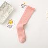 Calcetines para niñas, primavera y otoño, bonitos calcetines de encaje, calcetines apilados para niñas pequeñas, calcetines con puños estilo princesa.