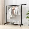 Secador de Roupas Simples Cabideiro de Chão para Quarto Varal de Roupas Interno Cabide de Roupas Cabideiro Montado de Chão para Dormitório Venda por Atacado
