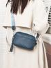 Bolsos de Cuero Genuino Europeos y Americanos Transfronterizos, Bolsos de Moda Nuevos para Mujer para Comercio Exterior, Bolsos Cruzados Simples de un Solo Hombro, Bolsos Cuadrados Pequeños de Cuero de Vaca de Primera Capa