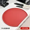 Tábua de Corte de TPU de Grau Alimentício, Antibacteriana, Novo Modelo para Uso Doméstico, Tábua de Corte de Cozinha Semicircular Dupla Face