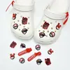 Acessórios de decoração de sapatos DIY para Crocs, fivelas decorativas fofas de pelúcia 3D de desenhos animados, leão e gato do zoológico para a superfície do sapato