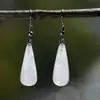 Nuevos Pendientes de Gota de Amatista Estilo Chino para Mujer, Gama Alta, Lujo Ligero, Pendientes de Aventurina Verde Estilo Nacional, Pendientes Transfronterizos al por Mayor