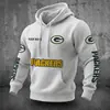 Uniforme de Equipo Transfronterizo Europeo y Americano Tallas Grandes Impresión Digital 3D Cárdigan Holgado con Cremallera y Capucha Sudadera Deportiva Sudadera de Invierno