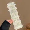 Tiara de Coroa Princesa Infantil Fita de Cabelo de Pérola Elástico para Cabelo Corda de Cabelo para Meninas Alta Elasticidade Corda de Cabelo Acessório de Coque para Cabelo