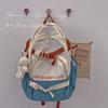 Mochila Escolar para Meninas, Estilo Ins, Mochila de Grande Capacidade para Alunos do Ensino Médio, Mochila de Viagem para Alunos do Ensino Fundamental, Redutora de Peso, Impermeável, Armazenamento, Leve
