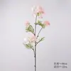 Flor de Encaje de 4 Ramas Imitación de Alta Calidad Campanilla de Invierno Tallo Único Rama Larga Diente de León Decorativo Ins Flor Artificial Decoración de Arreglo Floral de Boda