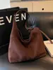 Bolso de Felpa de Gamuza de Gran Capacidad Versátil de Moda para Mujer 2026 Nuevo Bolso de Hombro Casual Retro Bolso Tote para el Trabajo