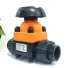 Padrão Nacional//Padrão Japonês União Dupla PVC-U Válvula Diafragma Plástico Manual Flange Plástico Válvula de Fechamento Acessórios