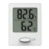 Termômetro Higrômetro Eletrônico Digital Mini para Interior Sala de Estar Temperatura e Higrômetro Tela Grande Alta Precisão