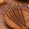 Estilo chinês cúpula caractere fu asas de frango pauzinhos de madeira utensílios de mesa domésticos criativos 21cm pauzinhos de madeira maciça estilo moda nacional sem tinta sem cera