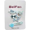 Conjunto Fofo de Presilhas de Cabelo Estrela de Cachorrinho Desenho Animado para Meninas Presilhas para Franja Presilhas para Cabelos Rebeldes Presilhas Laterais para Crianças Acessórios de Cabelo