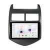 Adequado para Modelos 11-15 do Chevrolet Aveo, Sistema de Navegação Android com Tela Grande com Carplay Sem Fio