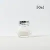 Direto da fábrica sem chumbo tambor plano garrafa de vidro simples transparente multi-especificação tanque de armazenamento tanque de armazenamento para grãos grossos