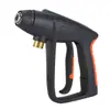 Pistola de Agua para Lavado de Autos de Alta Presión Boquilla de Espuma Pa Fabricante de Espuma para Máquina de Lavado de Autos Pistola de Agua con Bloqueo Automático Accesorios para Botella Pulverizadora de Belleza para Lavado de Autos