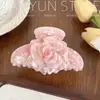 Nuevo Pasador de Flor Tridimensional, Pasador de Acetato Fresco y Dulce, Pasador de Chica Desenfadada, Pasador en la Parte Trasera de la Cabeza, Accesorio para el Cabello