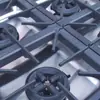 Estufa de gas Jiast de cuatro quemadores con horno alta potencia 6.5KW vertical JZH-TQ-4 hotel comerciante de comida occidental