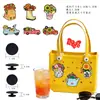Buquê Dia dos Namorados Bolsa de Praia Eva Fivela Decorativa DIY Destacável Moda Bolsa com Furos Acessório Acessório Cartoon