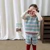 (8.31 Novedades) Conjuntos de Niña Otoño 2026 Nuevos Tops de Punto y Pantalones para Niños Ropa de Bebé