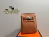 Nueva bolsa de pecho estilo Kelly de cuero de plena flor con patrón de lichi, unisex, diseño casual y simple, adecuada para llevar al hombro o cruzada