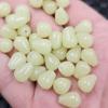 8 * 12mm pedra luminosa gota d'água Jade contas soltas furo passante gota d'água pulseira colar acessórios de joalheria contas atacado