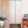 Decoración Personalizada de Paisaje Natural Pasillo de Plantas Rosas Cortina de Puerta Cortina con Impresión Digital Espejo Cruzado Diseño Personalizado Dropshipping