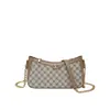 Nova Bolsa Feminina Fashionável Estilo Coreano com Estampa Retro para o Dia a Dia Bolsa de Ombro Bolsa de Corrente Bolsa Transversal Colorida Bolsa Casual Feminina