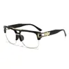 Gafas de Sol Steampunk de Doble Puente Retro para Hombre, Nuevas de Montura Grande Europeas y Americanas Transfronterizas Protección Solar Gafas de Sol Personalizadas
