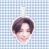 Etiqueta de equipaje Huang Minghao Pase de abordar Colgante para mochila Etiqueta Etiqueta Debería Ayudar Sacudida circundante