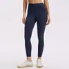Calça de Yoga de Lã Grossa para Mulheres, 25 Polegadas, Absorvente de Umidade, Secagem Rápida, Cintura Alta, Levanta Bumbum, Leggings Esportivas, Calça Longa Quente para Fitness