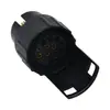 Adaptador de Plugue Padrão Europeu de 7 a 13 Pinos, Soquete Plug-In para RVs e Trailers, Conversor de Soquete de Plugue para Trailer