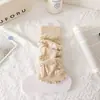 Calcetines de Punto Trenzado para Otoño e Invierno Calcetines Largos de Tubo para Mujer para Pantorrilla Adelgazantes para las Piernas Y2K Manga para Pierna Caliente Hilo Grueso Calcetines Apilados