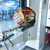 Máquina de soldadura por laminación de costura de bucle de CC de frecuencia media para soldadura de sellado de tapas de extremo de filtro de metal sinterizado, segura y no daña la malla