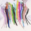 Colgante de Bolso Nuevo Colorido Cuerda Trenzada Personalizado Versátil Color Contrastante Correa para Teléfono Móvil Nudo Romano Colgante de Cuerda para Mano