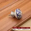 Armário de Móveis Porta de Armário Puxador de Cerâmica Moderno Minimalista Americano Gaveta de Armário Guarda-roupa Puxador de Abóbora Puxador Redondo de Furo Único