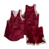 Conjunto de Uniforme de Baloncesto de Verano para Adultos, Uniformes Impresos para Competición y Entrenamiento de Estudiantes Universitarios, Jerseys Deportivos Estilo Americano con Texto Impreso, Mayoreo