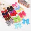 Pinza para el pelo con lazo de cinta envuelta en el borde más vendido de Amazon, Accesorio para el pelo de color caramelo, Pinza para el pelo de cinta acanalada