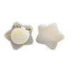 Molde de espejo espejo espejo portátil pequeño espejo gota de pegamento de cristal molde de concha estrella de cinco puntas lente espejo de cosméticos molde de silicona