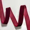 Fita de Veludo Flocado Fita de Veludo Unilateral Fita de Veludo Flocado Fita de Veludo Não Elástica Laço DIY