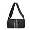 Transfronteiriço 2025 Outono e Inverno Tecido Oxford Grande Capacidade Moda Listrada Bolsa Casual Feminina para Deslocamento Viagem Bolsa Transversal Atacado