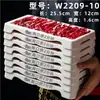 Chaozhou Buffet de Carne Hot Pot Utensílios de Mesa Pratos Rasos de Melamina com Design Empilhável, Carne Fresca Cortada Personalizada por Tan San Niang