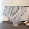 Lenço Quadrado Estampado de Seda Sintética com Bolinhas Retrô, Xale, Lenço de Pescoço, Lenço de Pescoço de Luxo, Lenço Quadrado Pequeno, Lenço de Cabeça, Lenço de Seda, Lenço para Mulheres
