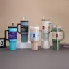 Venda transfronteiriça owala com copo térmico 40oz alça de aço inoxidável porta-copos de carro copo de gelo portátil para carro
