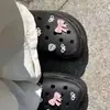 Mini Accesorios de Joyería de Moño Rosa y Blanco, Zapatos Versátiles, Zapatos con Agujero de Flor, Accesorios Decorativos para Fundas de Teléfono Móvil, Materiales al por Mayor