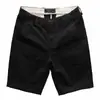 Shorts Casuales Caqui para Hombre, Marca de Moda, Ropa de Verano para Exteriores, Corte Holgado, Talla Grande, Shorts de Longitud Media, Comercio Transfronterizo