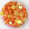 Lentejuelas con Agujero en el Borde de 6 mm Lentejuelas Hechas a Mano para Manualidades Cuentas para Niños Zapatos y Sombreros Ropa de Baile Vestido de Novia Accesorios de Danza del Vientre
