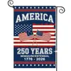 Nueva Bandera de Jardín Más Vendida de Amazon Celebración del 250º Aniversario del Día de la Independencia Estadounidense Atmósfera Festiva Decoración de Patio