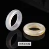 Accesorios para Joyería DIY de Ágata, Anillos de Jade de Cristal Natural, Anillos de Running Portátiles Unisex, Joyería de Estilo Antiguo al por Mayor