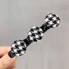 Celebridade da Internet Presilha Lateral Strass Franja Presilha Artefato para Trançar Estilo Camada Dupla Fixa Grampo de Cabelo Palavra Única Torcedor de Cabelo